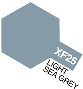 Tamiya 81725 Akryl färg XF-25 Light Sea Grey 10ml