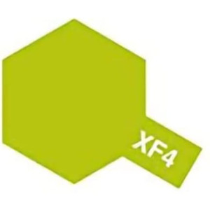 Tamiya 81704 Akryl färg XF-4 Yellow Green 10ml