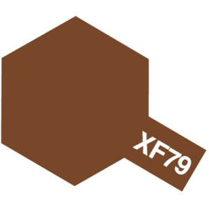 Tamiya 81779 Akryl färg XF-79 Lino Deck Brown 10ml