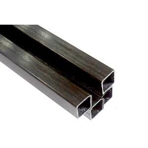 Kolfiberrör 4 kant 3x3mm (2x500mm)