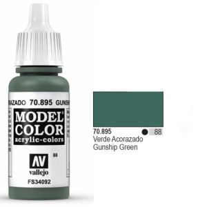 Modelcolor 70895 Gunship Green 17ml