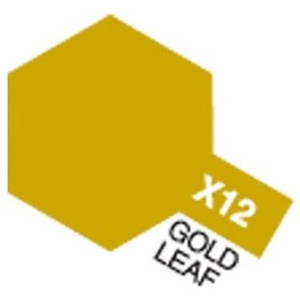 Tamiya 81512 Akryl färg X-12 Gold Leaf 10ml