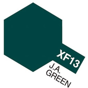 Tamiya 81713 Akryl färg XF-13 J.A Green 10ml