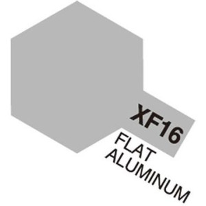 Tamiya 81716 Akryl färg XF-16 flat aluminum 10ml