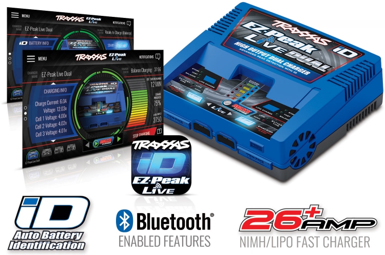 EZ-Peak Live Dual 26A Laddare Traxxas 2973G