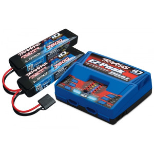 EZ-Peak Dual 8A Traxxas 2991 med 2 x 2S 7600mAh Laddare