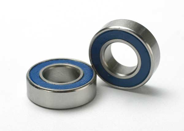 Kullager 8x16x5mm Gummitätat Blå (2 Traxxas 5118