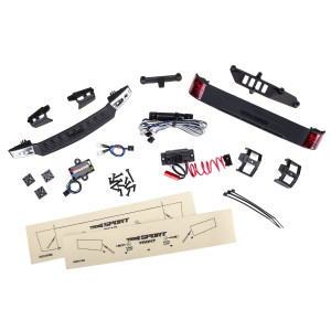 LED Ljus Fr- & Bak Set med Ström. TRX-4 Sport Traxxas 8085