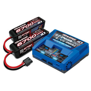 EZ-Peak Live Dual 26A Traxxas 2997G med 2x4S 6700mA Traxxas