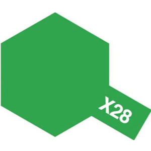 Tamiya 81528 Akryl färg X-28 Park Green 10ml