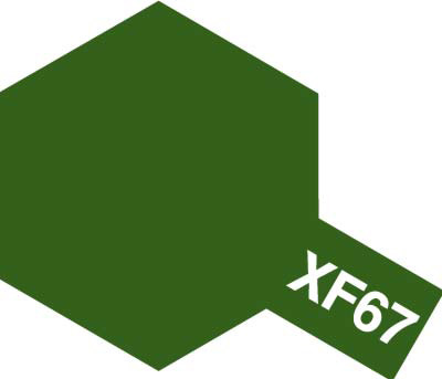 Tamiya 81767 Akryl färg XF-67 Nato Green 10ml