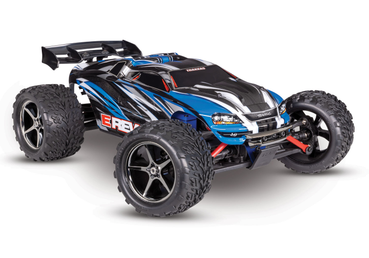 E-Revo Traxxas 1/16 4WD RTR TQ - USB-C Med Batt/Laddare