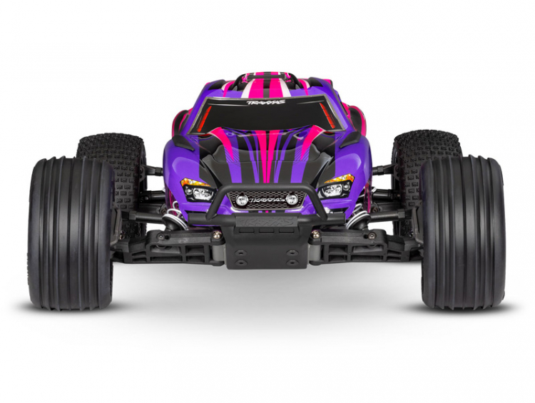 Traxxas Rustler 2WD 1/10 RTR TQ EHD USB-C Med Batt/Ladd - Bild 7