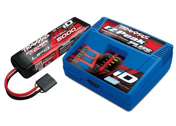 Traxxas 2970G-3S LiPo Battery Charger Completer Pack 3S 5000mAh iD