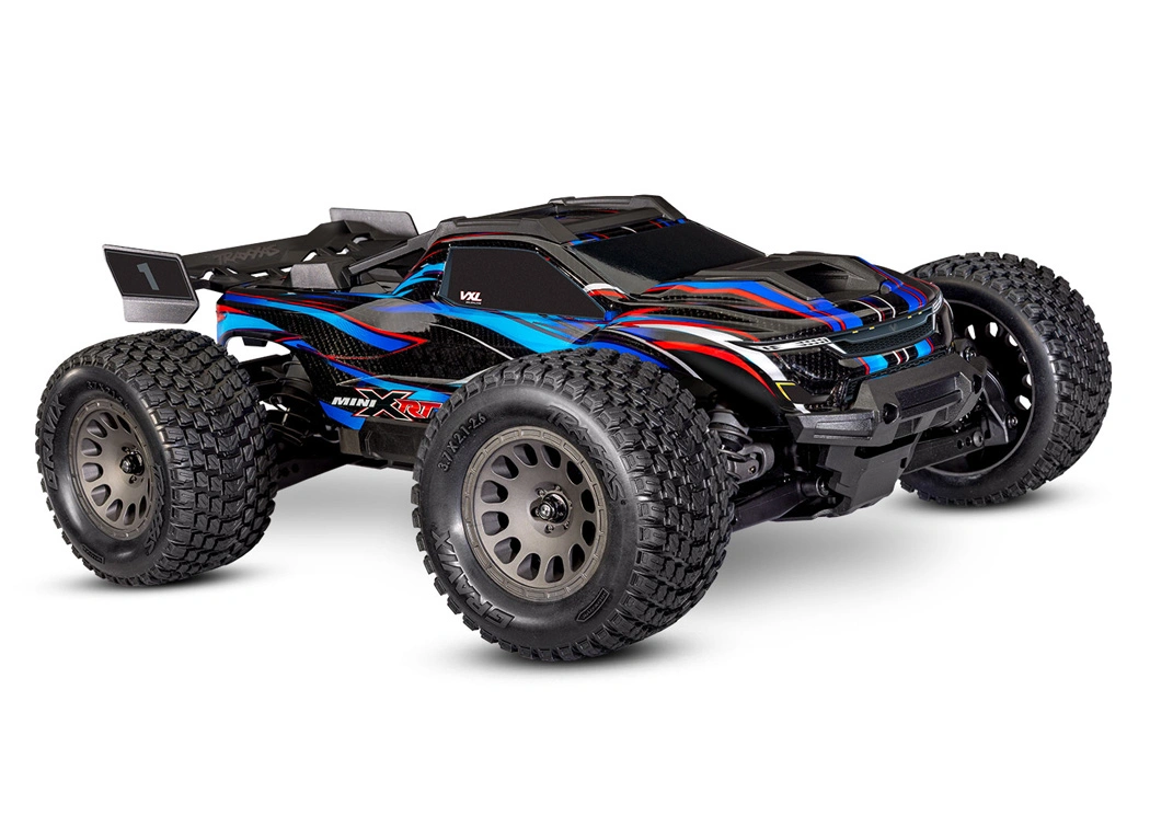 Traxxas Mini XRT RTR TQi VXL-3s USB-C Laddare & 2s LiPo