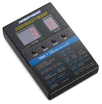 Hobbywing LED Programming Box för ESC-programmering