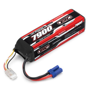 Sunpadow ERC Plus 7900mAh 3S 11.1V 100C LiPo EC5 batteri RC bil båt