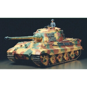 TAMIYA 1/16 R/C KING TIGER w/Option Kit