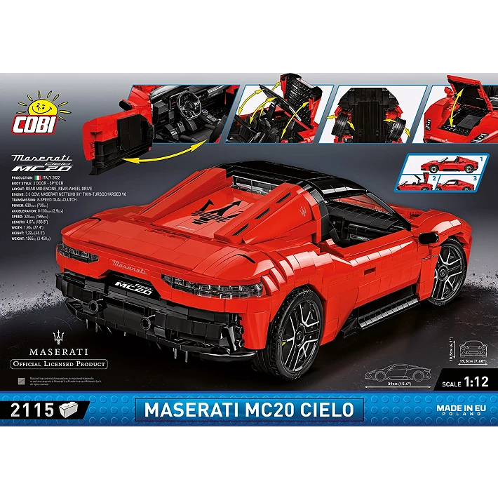 Cobi Maserati MC20 Cielo - Bild 11