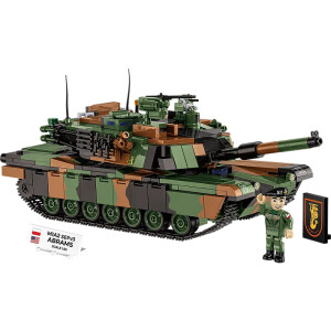 COBI M1A2 Abrams stridsvagn byggsats 1:35 Polska armén