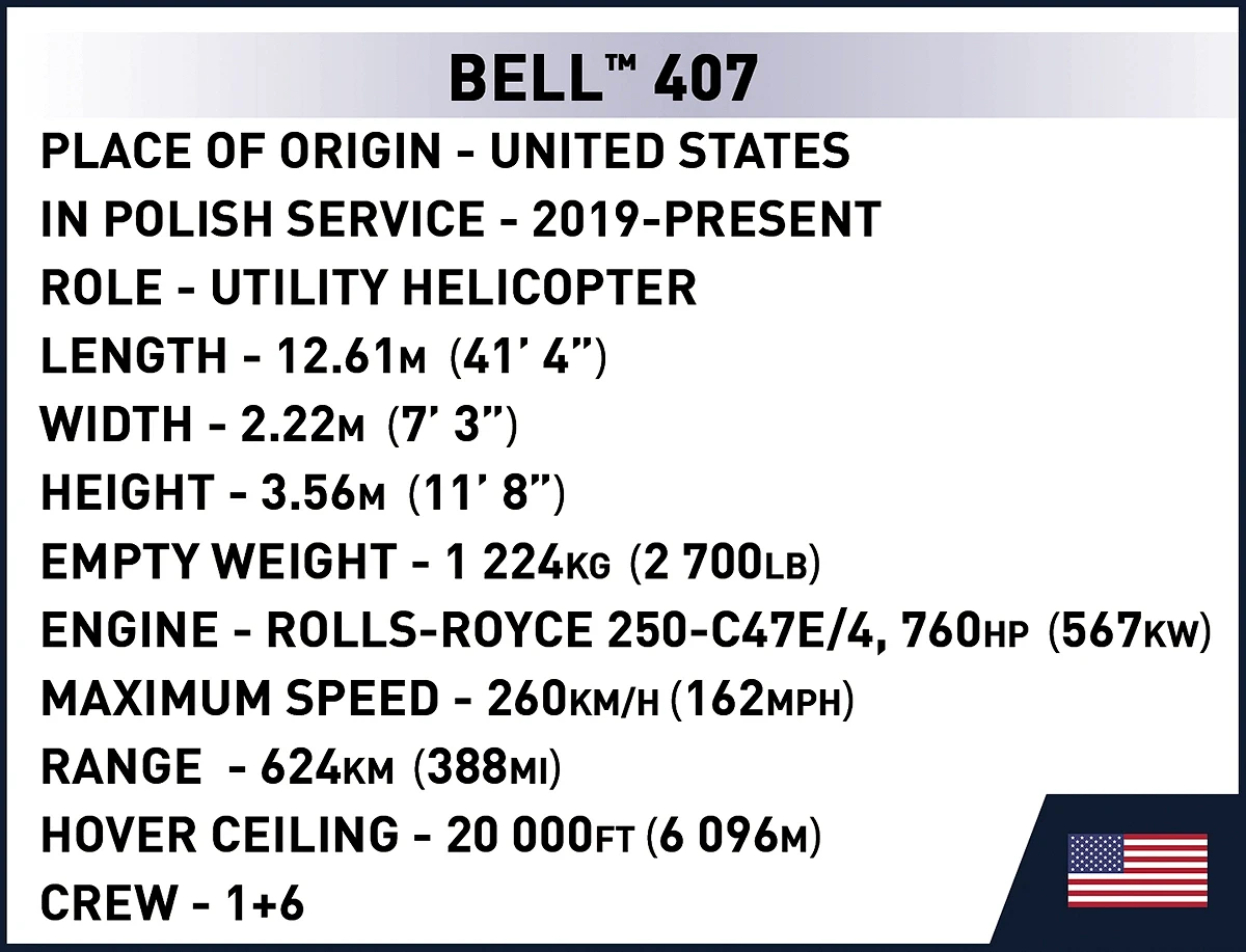 Cobi Bell 407 Policja - Bild 10