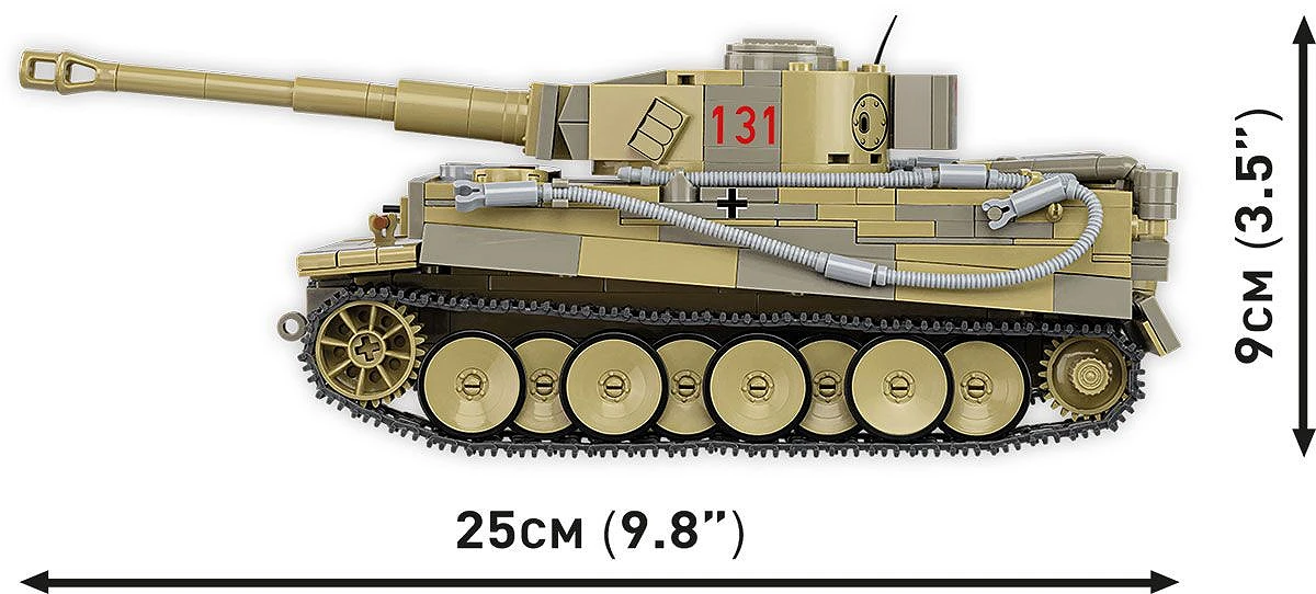 Cobi Panzer VI Tiger I no 131 - Bild 3