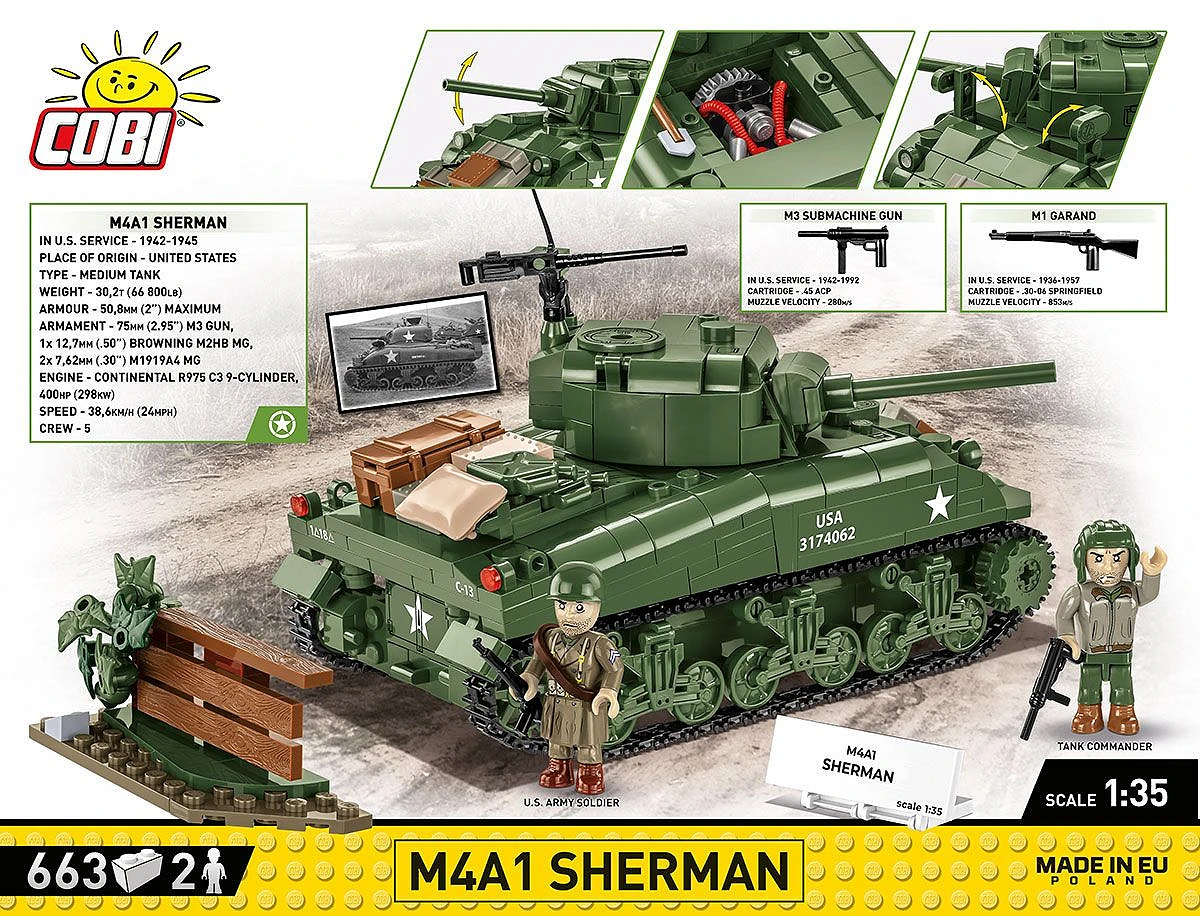Cobi M4A1 Sherman - Bild 4