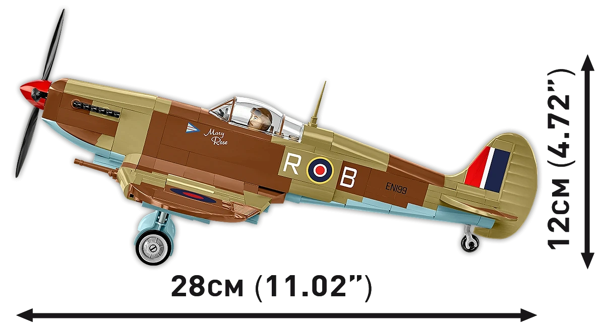 Cobi Supermarine Spitfire Mk.IXe - Bild 3