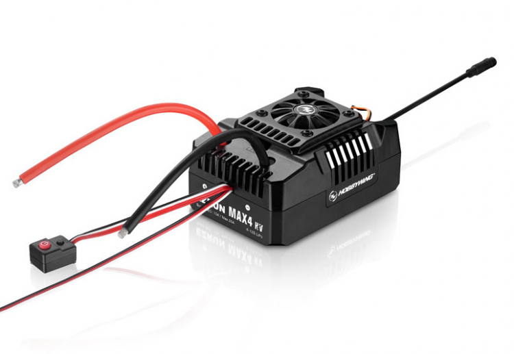 Hobbywing EzRun MAX4 HV 300A 6-12S Sensor WP Fartreglage 1/5 - Bild 4