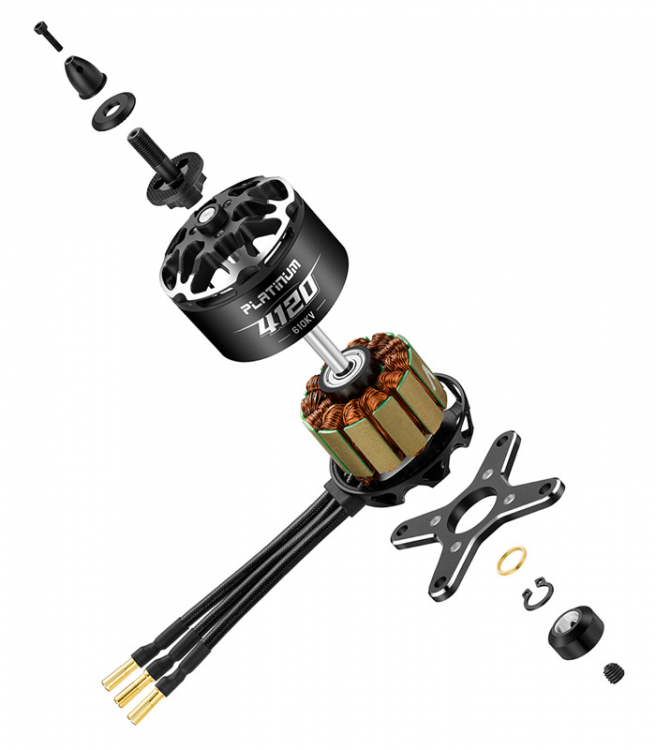 Hobbywing Platinum 4120SL 500kV 6S Motor - Bild 7