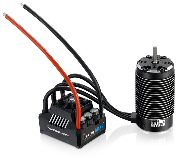 Hobbywing EzRun Combo MAX6 - 4985SL 1650kV 3-6S - Bild 2