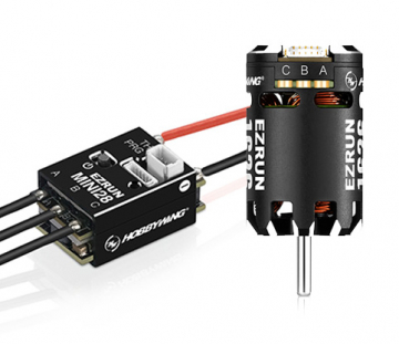 Hobbywing EZRUN MINI28 ESC och 1626SD 5000KV motor combo 1/28