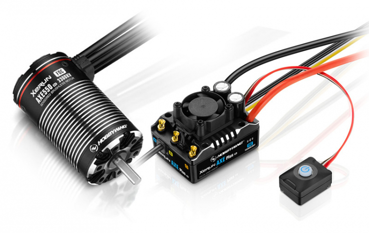 Hobbywing Xerun Combo AXE Plus R3 - 550 R2 3300KV Crawler - Bild 2