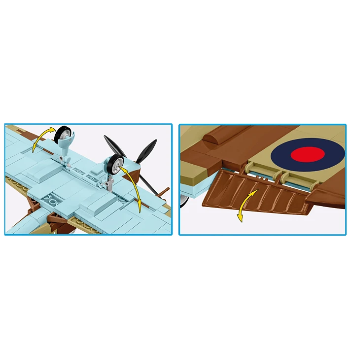 Cobi Supermarine Spitfire Mk.IXe - Bild 5