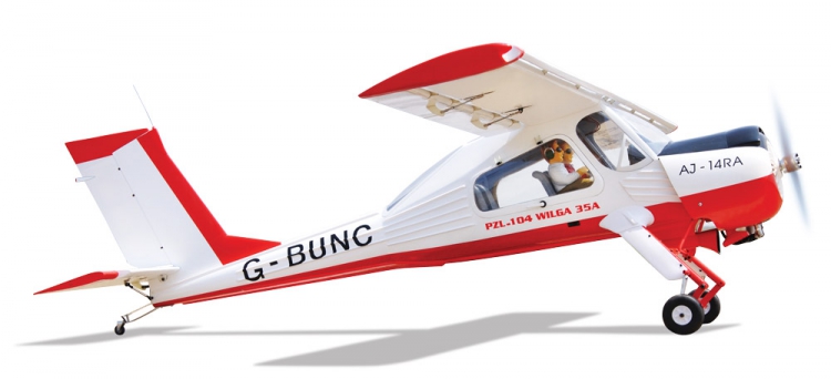 Black Horse PZL-104 Wilga 2240mm 26-35cc Bensin ARTF - Bild 2