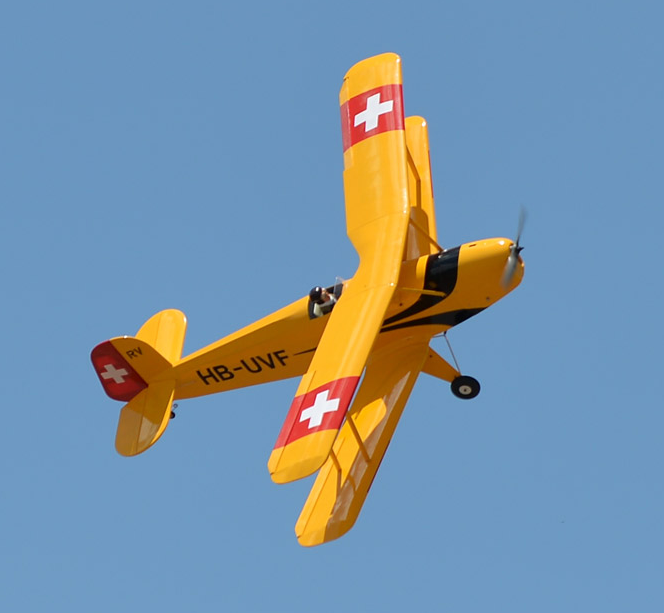 Black Horse Bucker BU 131 Jungmann 1.20 1850mm GP/EP ARF - Bild 6