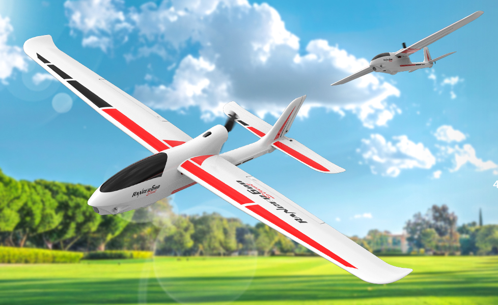 Volantex Ranger 600 Gyro 4-Kanals 600mm RTF Vit - Bild 5