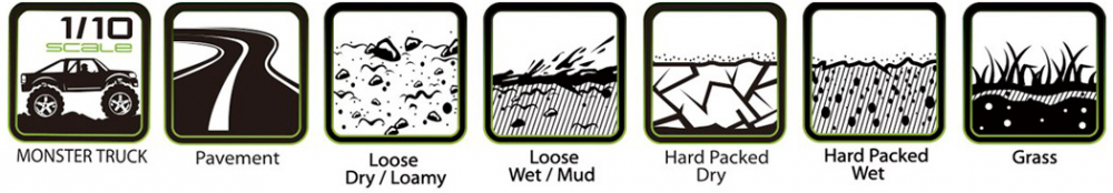 Louise MT-UPHILL Däck/Fälg 1/10 Soft 2-pack - Bild 4