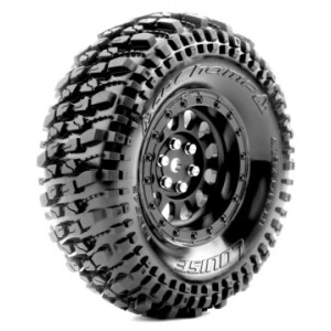Louise CR-CHAMP däck 1.9 crawler färdiglimmade RC hjul 12mm hex