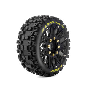 Louise B-UPHILL däck 1/8 buggy färdiglimmade RC hjul 17mm hex offroad