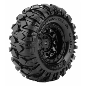 Louise CR-ROWDY däck 1.0 crawler färdiglimmade RC hjul 7mm hex