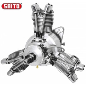 Saito FG-60R3 radial 4-takts bensinmotor RC flyg