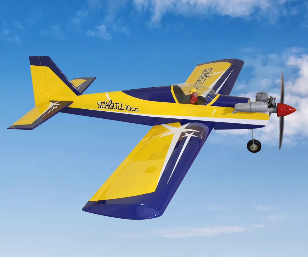 Seagull Sport Trainer V2 Low Wing Flygplan 7.5cc 1525mm - Bild 3