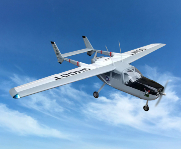 Seagull Cessna O-A2 Skymaster Military 195cm RC flygplan