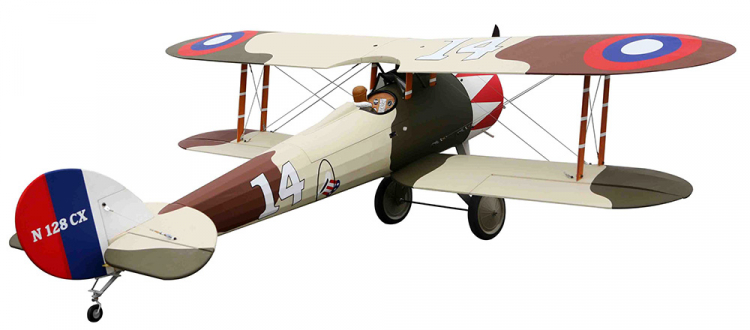 Seagull Nieuport 28 Replica Bipe 20-26cc Gas ARF - Bild 7