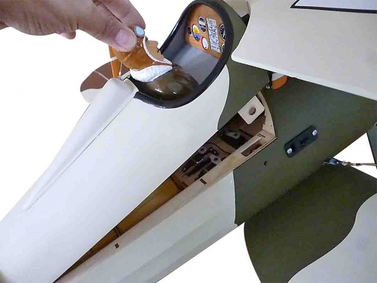 Seagull Nieuport 28 Replica Bipe 20-26cc Gas ARF - Bild 8