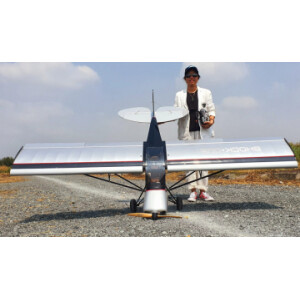 Seagull Shock Cub 259cm radiostyrt bushflygplan balsa RC modell