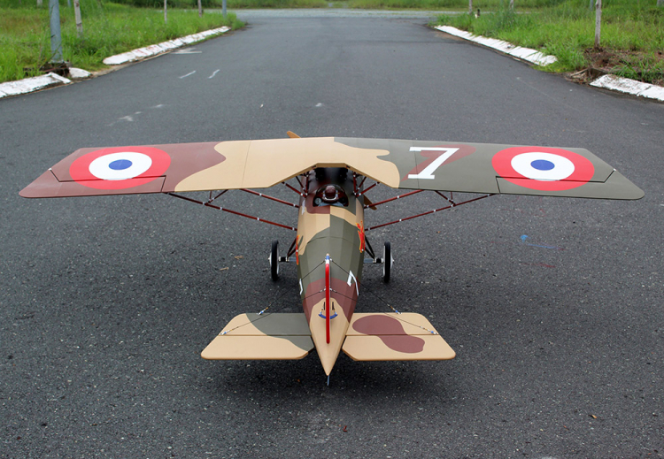 Seagull Morane-Sauinier A1 262cm 50-62cc Gas ARF - Bild 6