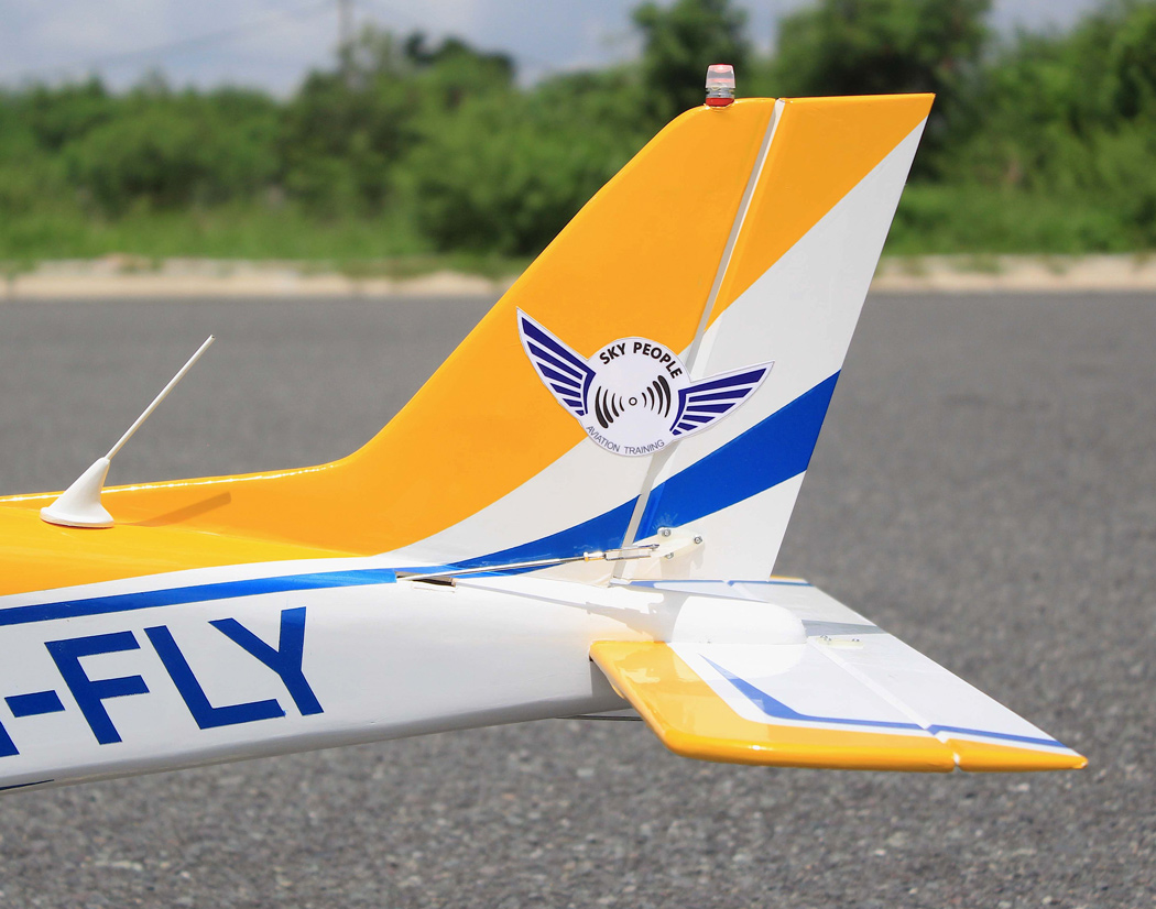 Seagull Piper Cherokee 153cm 10-15cc Gul ARF - Bild 7