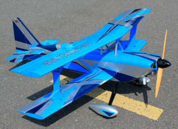 Seagull Ultimate Biplane 138cm radiostyrt flygplan balsa RC modell